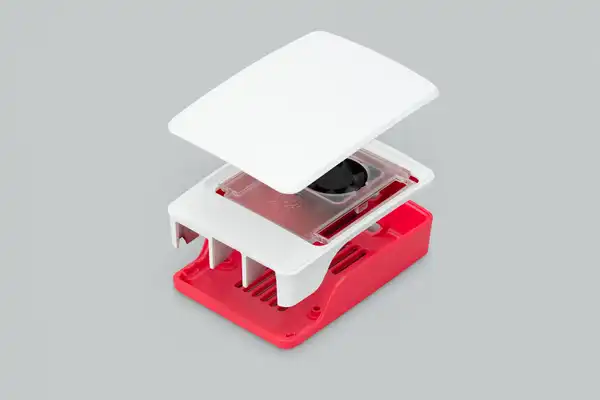 Official Raspberry Pi 5 ABS Case with Active Cooling Fan & Heatsink - Image 4