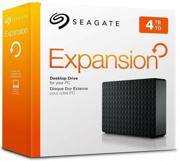 Seagate 4TB Portable HDD Black STEB4000100