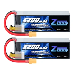 ZEEE 6S 22.2V 5200mAh 120C Soft LiPo Battery Pack XT90